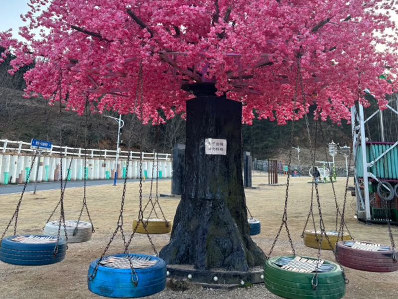 樱花秋千